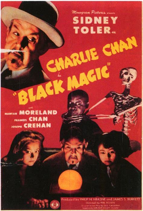 Charlie chan solving the black magic puzzle